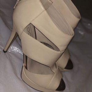Cream heels